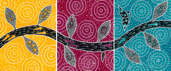 Aboriginal art work